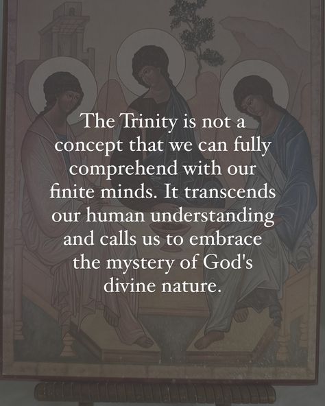 Happy Trinity Sunday! Trinity Sunday is a profound and awe-inspiring day in the Christian calendar. It invites us to contemplate the mystery of the Holy Trinity - Father, Son, and Holy Spirit - and to deepen our understanding of God’s triune nature. ☘️Comment “Trinity” for the full post on this special day + ways to celebrate it in your home! ☘️ . . . . . . #trinity #holytrinity #trinitysunday #liturgical #liturgicalliving #liturgicalhome #christianfamily #christianhome #christianliving #... Trinity Sunday, Father Son And Holy Spirit, Trinity Catholic, Catholic Theology, Christian Calendar, The Holy Trinity, Green Goddess, Faith Prayer, Pierce The Veil