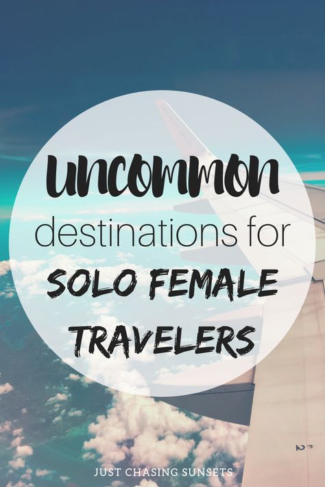 Over 15 uncommon destinations for solo female travelers. Whether it's your first solo trip or your 100th these destinations will bring out the adventurer in you. Solo Travel Europe, Solo Travel Quotes, Single Travel, Solo Travel Destinations, Solo Travel Tips, Destination Voyage, Amazing Travel Destinations, Solo Female Travel, Velvet Pants