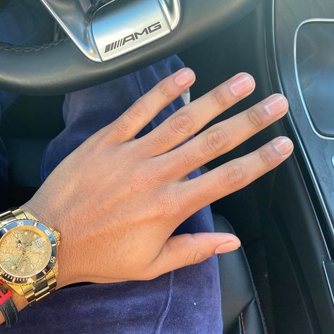 Michael Rainey Jr. Official on Instagram: “My brothers, take care of yourselves. The women love it... self care is also very important 🏄🏾‍♂️😅” Michael Rainey Jr, Men Manicure, Men Hands, Michael Rainey, Mens Manicure, Man Hands, Toni Mahfud, Men Skin Care Routine, Natural Gel Nails