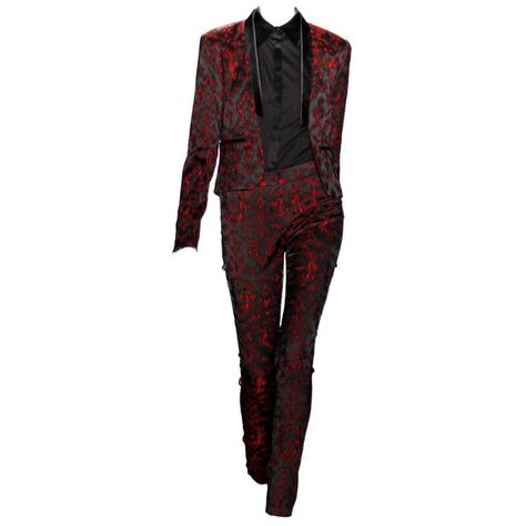 Picture Hoster » Image Viewer ❤ liked on Polyvore featuring suits, jumpsuits, dresses, pants, bodysuit, jump suit and kevork kiledjian Suit For Women Prom, Women Suit Black, Black And Red Suit, Png Outfits, Suit Dresses, Maxi Jumpsuit, Women's Suits, Suit Black, Red Suit