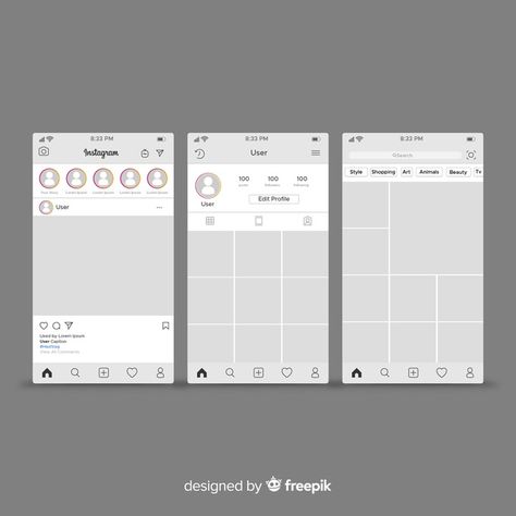 Instagram Profile Template Edit, Gacha Instagram Post Ideas, Instagram Profile Mockup, My Profile Template Aesthetic, Social Media Profile Template, Instagram Mockup Template, Instagram Profile Template, Instagram Mockup, Profile Template