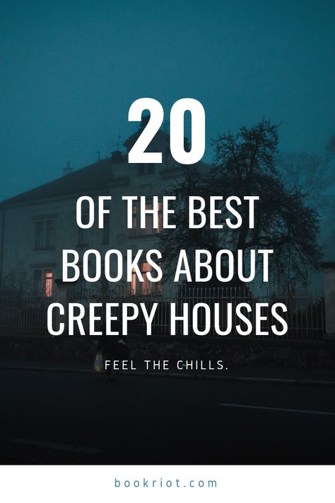 Chills and thrills abound in these 20 books about creepy houses.   horror books | book lists | haunted houses | haunted house books | scary books Books About Ghosts, Haunted House Books, Scary Documentaries, Creepy Books, Horror Novels, Ghost Books, Scary Books, Creepy Houses, Read List