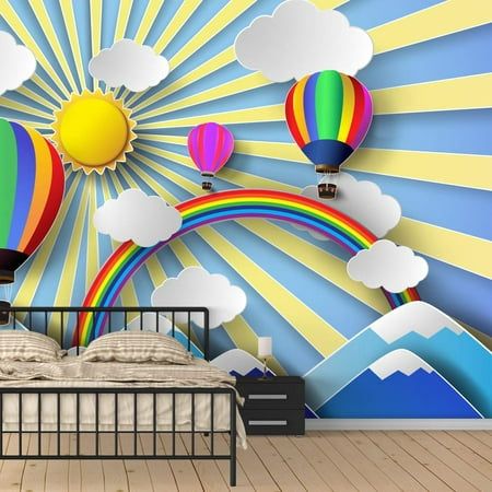 Daycare Murals Wall Decor, Preschool Lobby Decor Ideas, Infant Room Daycare Decorations, Interactive Murals, Pediatric Office Decor, Church Mural, Pediatrics Office, Church Nursery Decor, Therapy Space