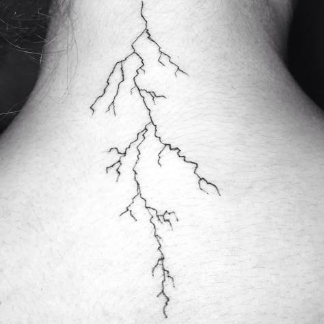 Lightning Spine Tattoo, Root Tattoo Ideas, Lightning Tattoo Women, White Lightning Tattoo, Tattoo Roots, Root Tattoo, Lighting Tattoo, Roots Tattoo, Lightning Tattoo