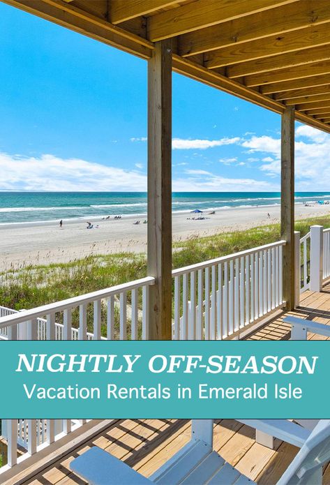 Off-season Nightly Vacation Rentals in Emerald Isle and Atlantic Beach, NC Atlantic Beach Nc, Emerald Isle Nc, Spring Getaway, Atlantic Beach, Beach Rentals, Emerald Isle, Community Pool, Us Beaches, Sand Castle