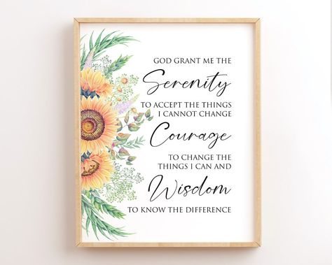 Serenity prayer tattoo