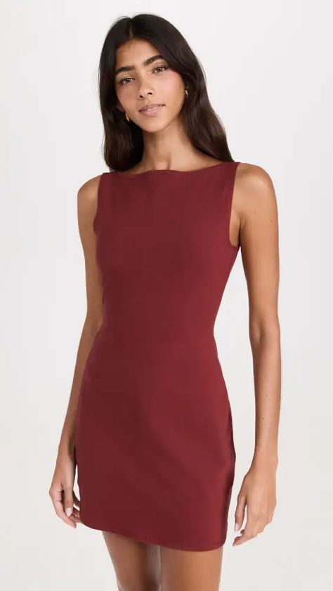 Fashion Finds: Under $200 | SHOPBOP Reformation Knit Dress, Burgundy Outfit, Reformation Dress, Quiet Luxury, Diy Couture, Mode Inspo, Alter Ego, Look Fashion, Aesthetic Clothes