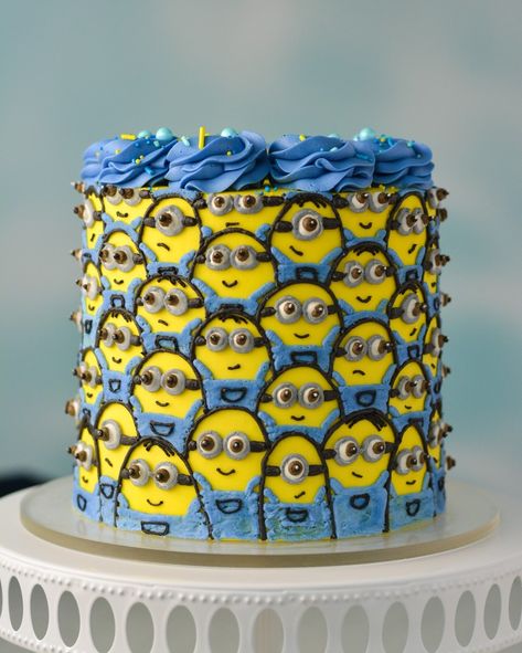 Minions Gru Cake, Minions Cake, Rise Of Gru, Minion Cake, Baby Birthday, The Rise, 3rd Birthday, Birthday Ideas, Minion