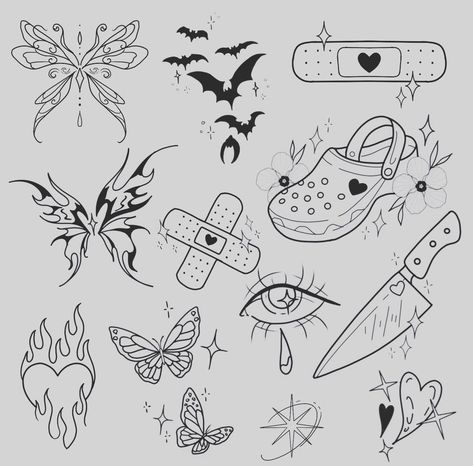 Black Flash Tattoos, Tattoo Stencil Designs, Snow Tattoo, American Traditional Tattoos, Christmas Tattoo, Flash Tattoo Designs, Simple Tattoo Designs, Cute Little Tattoos, Tattoo Stencil Outline