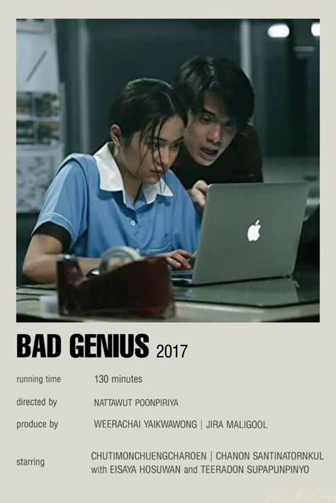 Feel Good Movies To Watch, Bad Genius, Indie Movie Posters, Film Recommendations, Movies To Watch Teenagers, Movie Hacks, Most Paused Movie Scenes, Night Film, Movie To Watch List