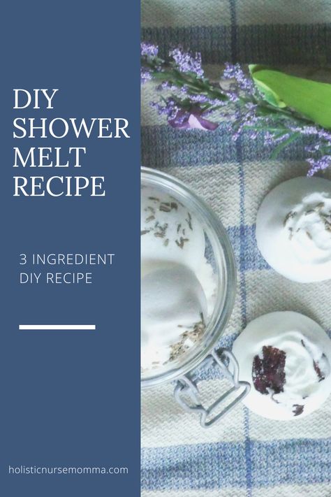 This 3 ingredient shower melts DIY recipe is a fun one to get kids involved with too (before you add your oils of course!) These homemade shower melts are great for relaxation, decreasing congestion, and even giving you an energy boost. Shower Melts Diy, Holistic Nurse, Shower Melts, Shower Tablets, Melt Recipe, Dyi Gifts, Diy Shower, Diy Recipe, Natural Body Care