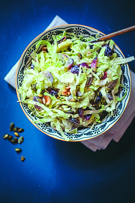 SWEETHEART CABBAGE WALDORF SALAD Sweetheart Cabbage Recipes, Classic Waldorf Salad, Salad With Cabbage, Waldorf Salad Recipe, Waldorf Salad, Garden Magazine, Purple Cabbage, Cabbage Salad, Cabbage Recipes