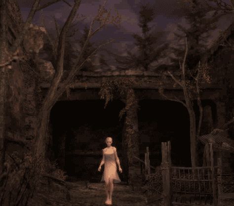 Ps2 Horror Games Aesthetic, Haunting Ground Game, Silent Hill Scenery, Ps2 Horror Aesthetic, Little Nightmares Aesthetic, Silent Hill Gif, Grounded Game, Ground Aesthetic, Ps2 Horror