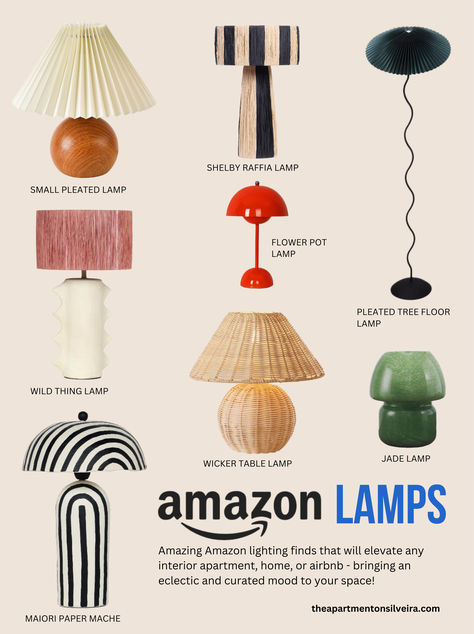 best amazon lamps Amazon Lamps, Airbnb Apartment, Airbnb Property, Living Room Lamps, Room Lamps, Eclectic Living Room, Best Amazon, Lamps Living Room, Pendant Lights