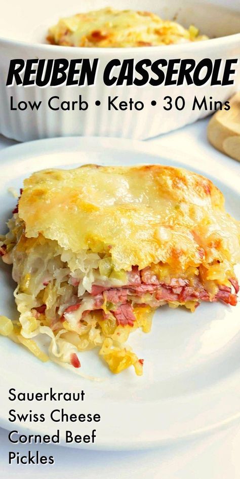 Keto Reuben Casserole, Keto Reuben, Low Carb Casserole, Reuben Casserole, Desayuno Keto, Reuben Sandwich, Desserts Keto, Keto Casserole, Low Carb Casseroles