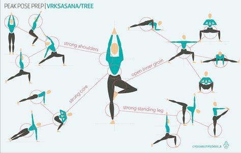 Yoga Sequencing, Hata Yoga, Yoga Teaching, Yoga Anatomy, Flow Yoga, Vinyasa Flow, Tree Pose, Hip Openers, Easy Yoga Workouts