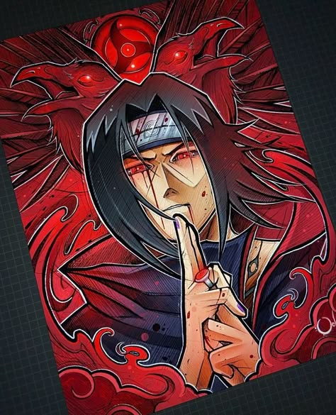 Ochre Fox, Cool Drawings Easy, Anime Canvas Painting, Naruto Painting, Naruto Sketch Drawing, Itachi Uchiha Art, Naruto Sketch, Best Anime Drawings, Anime Drawing Books