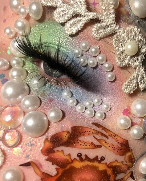 Aquarius And Scorpio, Lizzie Hearts, Avant Garde Makeup, Greek Gods And Goddesses, Mermaid Makeup, Chappell Roan, Loose Glitter, Streetwear Sneakers, Princess Aesthetic