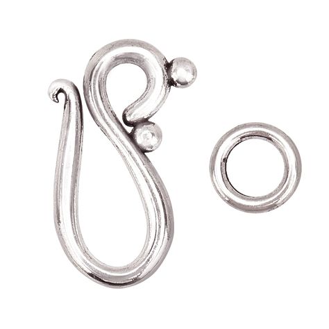 PRICES MAY VARY. Hook Ring Toggle: about 12mm wide, 20.5mm long; Tbars: about 7.5mm in diameter, hole: 5mm; Quantity: 40 sets totally, suitable size and unique shape will bring more beauty of elegance and design for your jewelry. Drop Toggle Clasps: Made of Alloy, lead Free and cadmium Free, long-wearing and easy to preserve, with polished and professional finishing touch; Metal Color: Antique silver with Tibetan style. Easy to Use: Just open the S-shaped buckle forcefully in the front and rear Tibetan Jewelry, S Ring, Jewelry Pliers, S Hook, Jewelry Clasps, Toggle Clasp, Bracelet Jewelry, Ring Jewelry, Necklace Bracelet