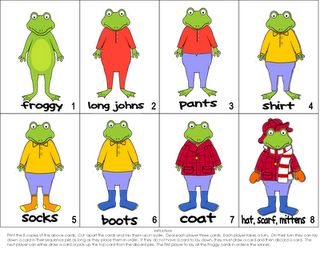 Froggy Gets Dressed Activity pack for free Preschool Clothes, Froggy Goes To School, Froggy Gets Dressed, Literature Activities, Clothing Themes, Alphabet Learning, Summer Preschool, Story Activities, Preschool Literacy