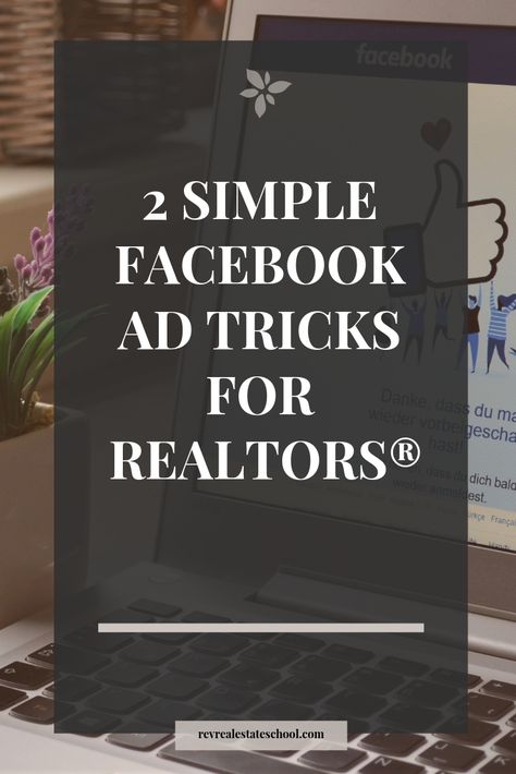 Facebook Ad Tips for Realtors Realtor Ads, Ads Manager, Real Estate School, Facebook Ads Manager, Real Estate Ads, Marketing Facebook, Real Estate Career, Best Facebook, Realestate Marketing