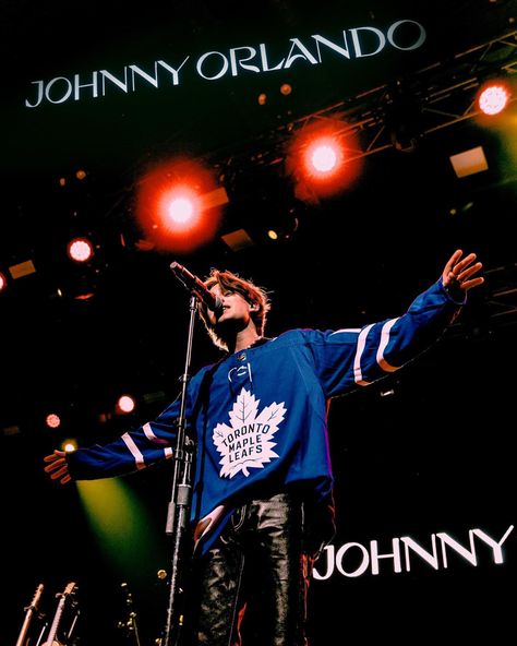 Johnny Orlando Concert, Orlando Photos, Johnny Orlando, All Day Everyday, Toronto Maple, Loving Life, John 3, Toronto Maple Leafs, Maple Leafs