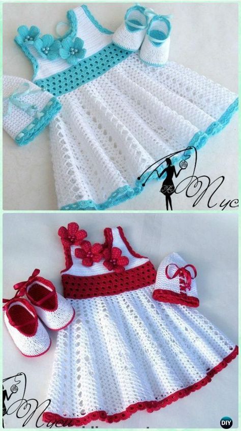 Crochet Girls Dress, Crochet Spring Dresses, Vestidos Bebe Crochet, Crochet Baby Girl Dress, Baby Dress Pattern, Crochet Baby Dress Pattern, Crochet Baby Girl, Baby Dress Patterns