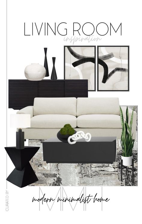 Masculine Decor Living Room, Living Room Inspiration Modern, Organic Living Room, Cream Living Rooms, Black Rooms, Hm Home, Modern Minimalist Home, Home Decor Aesthetic, Beige Living Rooms