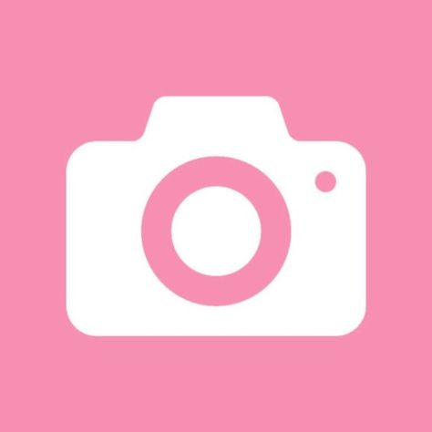 Insta Pink Icon, Camera Pink Icon, Pink Camera App Icon, Pink Camera Icon, Themes For Android, Pink Camera, App Store Icon, Photo Rose, Icons Pink