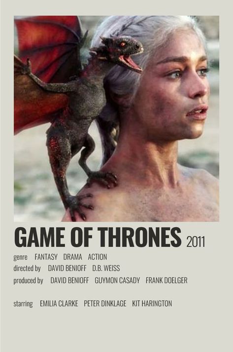 game of thrones tv show minimalistic polaroid poster by 💛raphinhas💛 Minimalist Tv Show Posters, Minimalistic Polaroid Poster, Tv Show Posters, Game Of Thrones Movie, Game Of Thrones Show, Show Posters, Game Of Thrones Poster, Game Of Thrones Tv, Dragon House