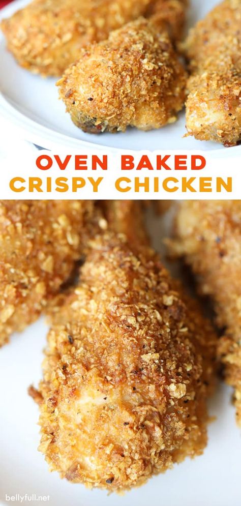 Cornflake Coated Chicken, Baked Corn Flake Chicken, Corn Flake Crumbs Recipe, Corn Flakes Recipes Dinners, Crispy Chicken With Corn Flakes, Fried Chicken Corn Flakes, Corn Flake Chicken Air Fryer, Fried Chicken With Corn Flakes, Frosted Flakes Chicken