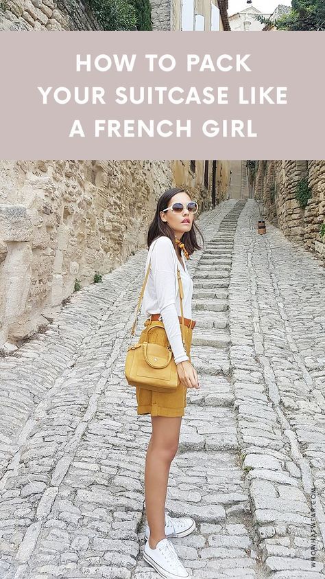 Packing Travel, Parisian Summer, French Wardrobe, French Summer, Parisian Chic Style, Packing Lists, French Girl Style, Summer Vacations, Vacation Packing