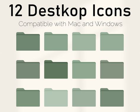 Green Folder Icon Png, Green Folder Icon, Mac Desktop Organizer, Macbook Folder Icons, Notability Stickers, Green Folder, Ipad Themes, Folder Icons For Mac, Icon Files