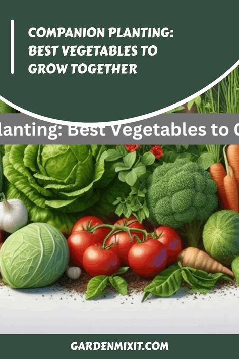 Companion planting is a method of gardening that involves planting certain vegetables together to enhance growth, deter pests, and improve crop yield. This What Vegetables To Plant Together, Vegetables To Grow Together, Pepper Companion Plants, Best Vegetables To Grow, Hippy Life, Companion Planting Chart, Companion Planting Vegetables, Diy Container Gardening, Companion Gardening