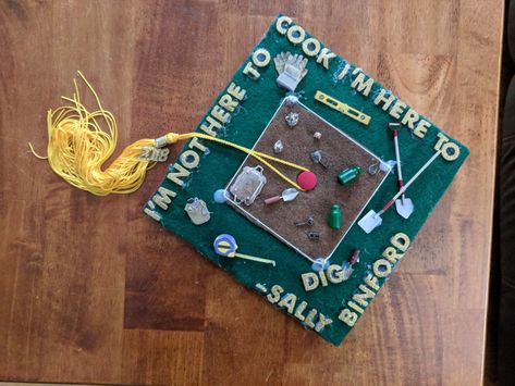 Anthropology Graduation Cap, Archaeology Graduation Cap, History Major Graduation Cap, Sociology Graduation Cap, Graduation Cap Designs Art Major, Graduation Cap Designs History, Master's Graduation, Archaeology For Kids, Masters Graduation