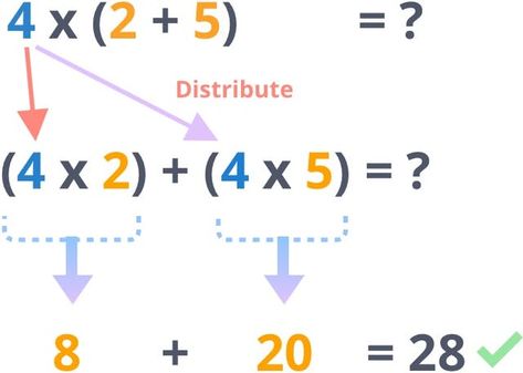 Distributive Property of Multiplication - 3rd Grade Math - Class Ace Distributive Property Of Multiplication, Properties Of Multiplication, Distributive Property, Common Core Math, Math Class, 3rd Grade Math, Grade 4, Teaching Math, Common Core