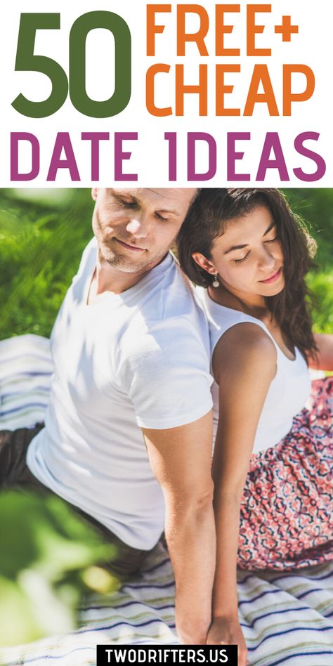 Hey guess what!? Date night on a budget can be fun! With these 50 creative ideas for cheap or free date nights, you'll have so much you and your partner want to do. #DateIdeas #relationshiptips   | budget date ideas | things to do for couples when you're broke | cheap things to do for date night | free date ideas for married couples | cute free date ideas | free date ideas at home | free date night ideas | low cost date night Low Budget Dates Ideas, Date Ideas For Broke Couples, Cheap Or Free Date Night Ideas, Free Date Ideas For Married Couples, Low Cost Date Night Ideas, Low Cost Date Ideas, Low Budget Date Ideas, Free Date Night Ideas, Inexpensive Dates