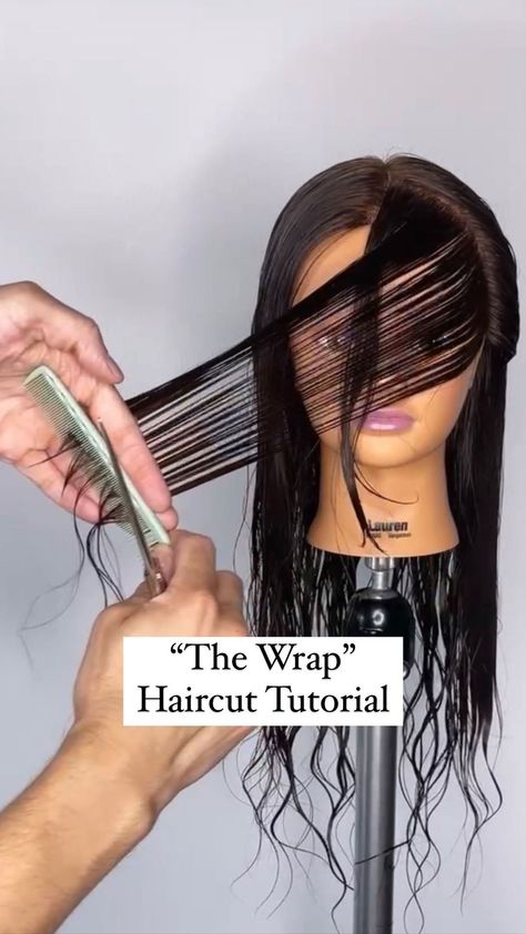 Layered Haircut For Thinning Hair, Long Layered Hair Diy, Layering Medium Length Hair, Medium Haircut With Lots Of Layers, Adding Layers To Medium Hair, How To Blend Layers In Hair, How To Layered Haircut, Haircut With A Lot Of Layers, How To Do A Layered Haircut