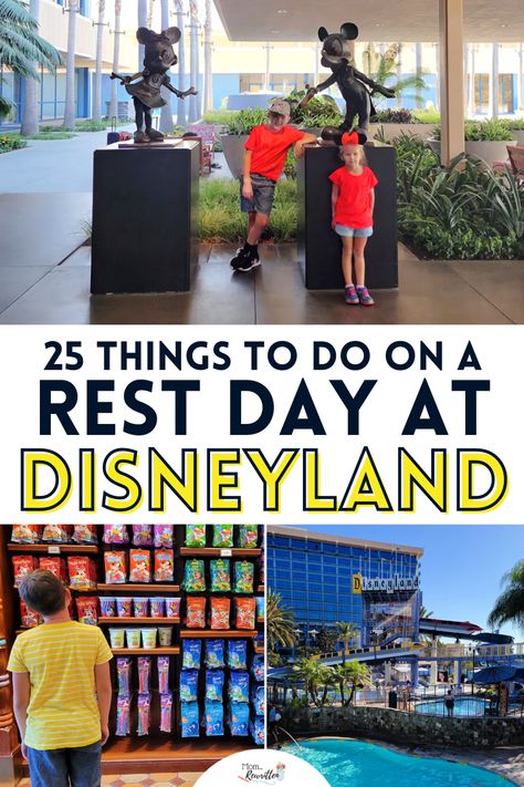 What Disney things are there to do outside of Disneyland and which activities are best for a rest day from the theme parks? These off day at Disneyland ideas that will keep you immersed in the magic, from where to get the top souvenirs, hotel water park pools, best restaurants (including character dining), watching fireworks without a park ticket, and date night tips. Details on dining, shopping, museums, beaches. and other theme parks in the area that are great for a day away from Disneyland. Things To Do Near Disneyland, What To Do Outside, Disneyland Ideas, Disneyland Trip Planning, Disneyland Resort Hotel, Watching Fireworks, Movies Under The Stars, Disney Website, Disney World Tickets