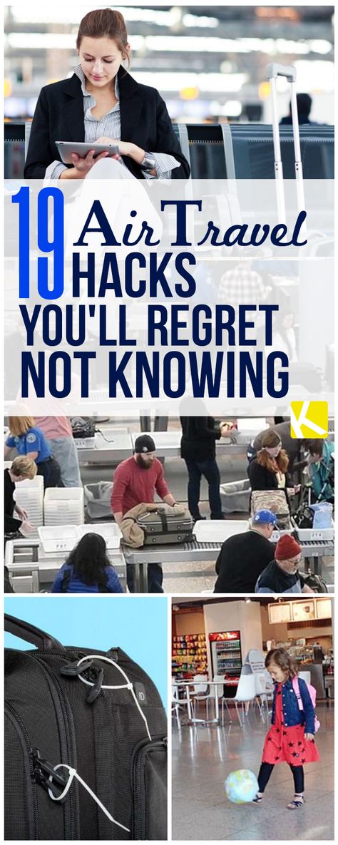 19 Amazing Airline Travel Hacks You'll Need for Your Next Flight Air Travel Hacks, Flight 19, Air Travel Tips, Flying With Kids, Travel Clothes, Airline Travel, Hacks Clothes, Airplane Travel, Travel Info