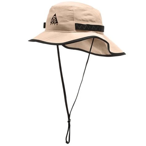 Brand New With Tags Nike Acg Bucket Hat Sting Cu6525-221 Tailwind Aerobill Trail Hat Bucket Hat With String, Black Bucket Hat, Black Bucket, Mt Fuji, Nike Acg, Men's Nike, Nike Men, Bucket Hat, Accessories Hats