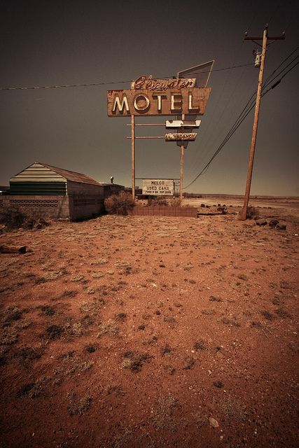 . Old Motel, Motel Sign, Old Route 66, Route 66 Road Trip, Historic Route 66, In The Middle Of Nowhere, Middle Of Nowhere, Land Of Enchantment, Old Signs