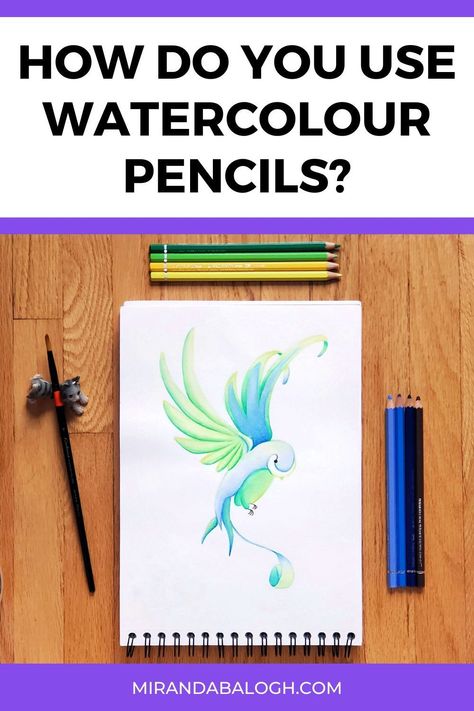 Which watercolor pencils are the best? Derwent and Faber-Castell watercolour pencils are considered the best. If you’ve been wondering where you can find watercolour pencils, you can buy them on Amazon and through other online retailors. And if you’re looking for the best pencils to buy, read these watercolour pencil reviews to discover the best brand for your style and budget. How To Use Watercolor Pencils, Watercolor Pencils Ideas, Watercolor Pencil Drawings, Faber Castell Watercolor Pencils, Watercolour Pencil Art, Pencil Font, Best Watercolor Pencils, Watercolor Pencils Techniques, Landscape Painting Watercolor