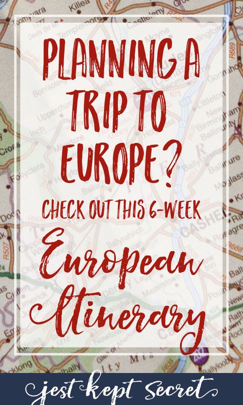 Europe 6 Week Itinerary, Europe Itinerary 5 Weeks, 6 Month Europe Itinerary, European Tour Itinerary, Two Week European Itinerary, European Itineraries, Europe Itineraries, European Vacation, European Travel