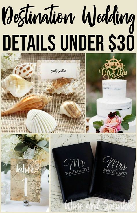 Destination Wedding Details Under $30 #beachwedding #destinationwedding #budgetwedding Destination Wedding Details, Beach Theme Wedding Cakes, Unity Candle Ceremony, Floral Table Numbers, Wedding Reception Planning, Beach Wedding Centerpieces, Destination Bride, Beach Wedding Flowers, Its Hard