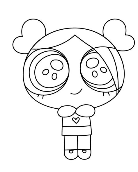 New Jeans Powerpuff Girls Danielle coloring page New Jeans Powerpuff, Power Puff Girl, Mojo Jojo, Power Puff Girls, Anime Places, Coloring Tips, Power Puff, Colouring Printables, Puff Girl