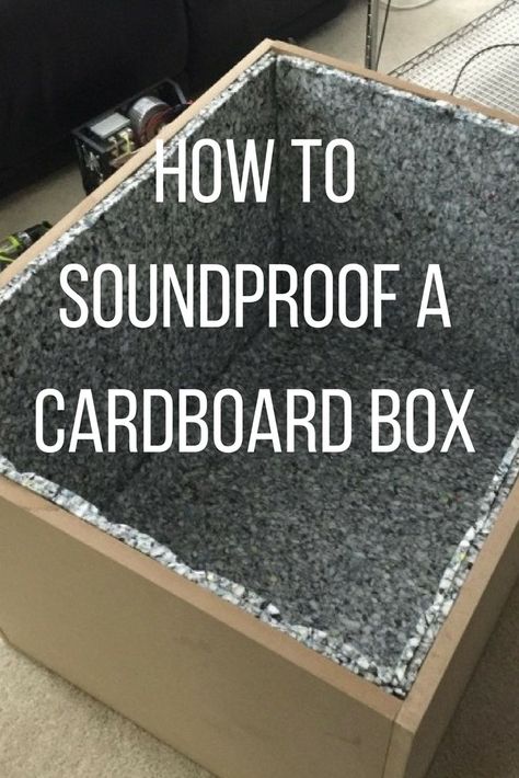 How To Build A Soundproof Cardboard Box In 8  Simple Steps.| soundproofing| soundproof walls | soundproof windows | soundproof doors | how to soundproof| diy soundproofing | diy bass traps| soundproof recording studio | soundproof floor | soundproof ceiling| Noisy Neighbors| outside noise| car soundproofing| sound deadener car| dynamat| Soundproof Box, Soundproofing Diy, Acoustic Panels Diy, Studio Soundproofing, Soundproof Windows, Bass Trap, Egg Crates, Guitar Amplifier, Sound Boxes