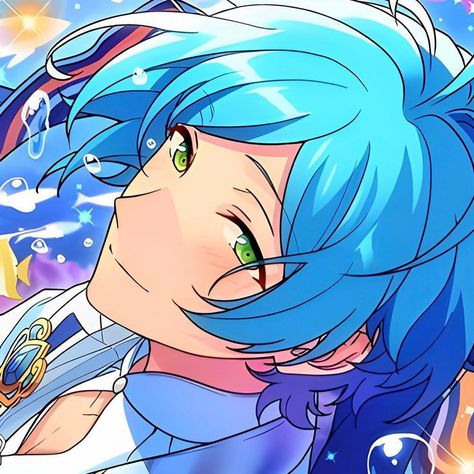 Kanata Shinkai Icon, Kanata Shinkai, Solo Pfps, Boy Fishing, Brain Rot, Red String, Marine Blue, Ensemble Stars, Music Star