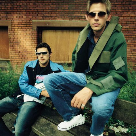 ‘We had a feeling it was a special tune’ … Groove Armada in 2002. Groove Armada, The 90s, The Guardian, The River, Tell Me, Che Guevara, Hip Hop, Musical, Take That