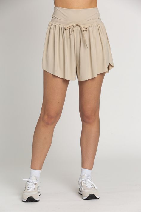 Beige Go-with-the-Flow Athletic Shorts Nike Sweat Shorts, Lululemon Hotty Hot Shorts, Hotty Hot Shorts, Soccer Shorts, Tennis Skirts, Soft Autumn, Flowy Shorts, Free Summer, Spandex Shorts